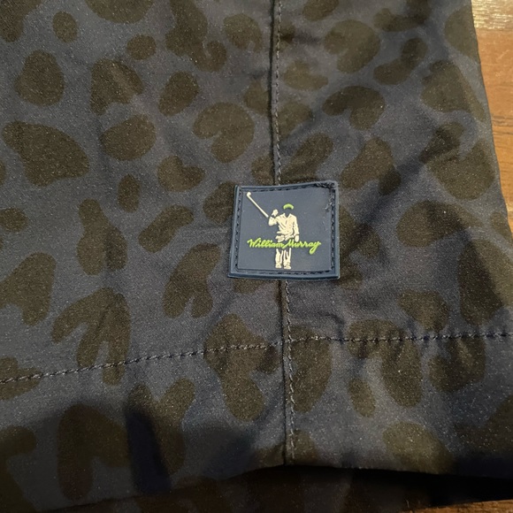 William Murray men’s sz 34 navy animal print - Picture 3 of 5